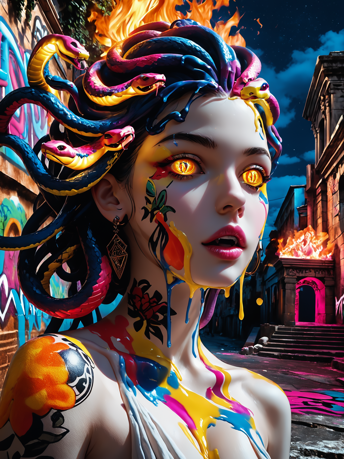 Medusa II: Stable Diffusion-Generated Image